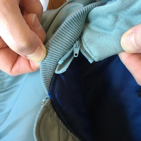 NWOT Alpha Industries MA-1 Natus Bomber Jacket with Removable Hood Size Large - Picture 9 of 16